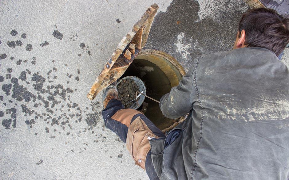 travaux assainissement Breuillet