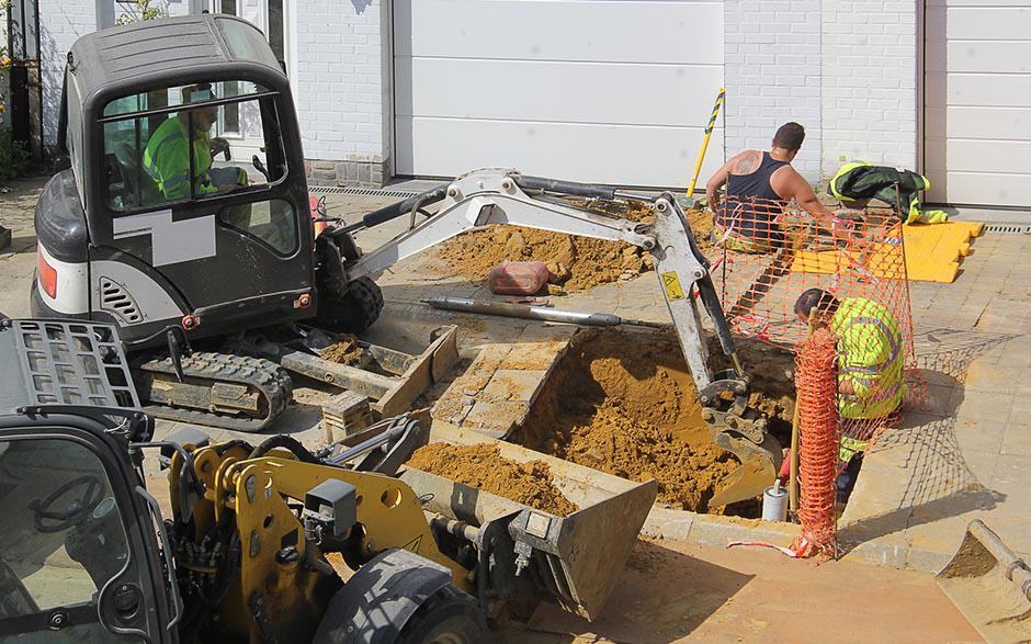 travaux assainissement Sainte-Geneviève-des-Bois